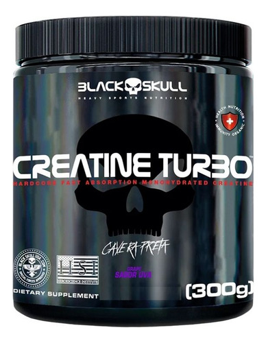 Creatine Turbo (300g) - Sabor: Uva Uva