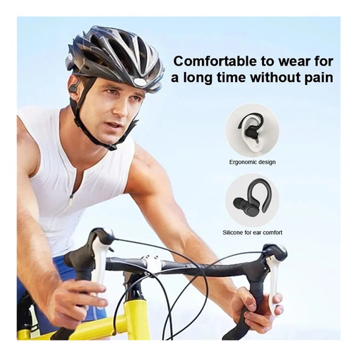 Auriculares Deportivos Inalámbricos Gancho Oreja Resistente