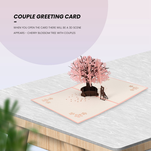 Tarjeta Romántica Hecha A Mano Para Cumpleaños, Aniversarios