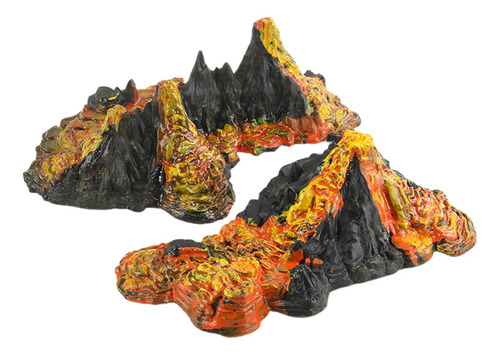 Realista Mini Dinosaurio Playset Paisaje Artificial Estilo A