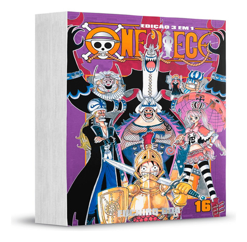 Mangá One Piece 3 Em 1 -  Vol. 16 (panini, Lacrado)