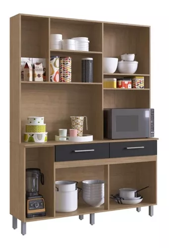 Kit Mueble De Cocina 10 Puertas 2 Cajones - Soy Hogar Muebles