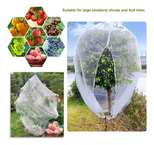 . Bolsas De Malla Para Árboles Frutales, Redes Para Pájaros