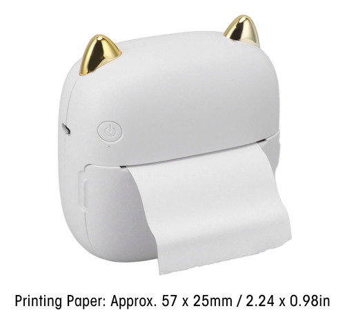 Mini Impresora Térmica Inalámbrica De Bolsillo De Impresión
