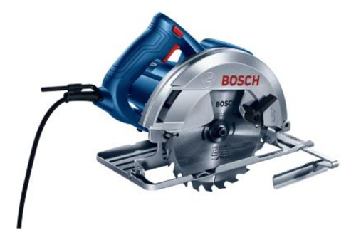 Sierra Circular Bosch Gks 150 1500w 220v Con Disco Y Bolso Azul Marino 1