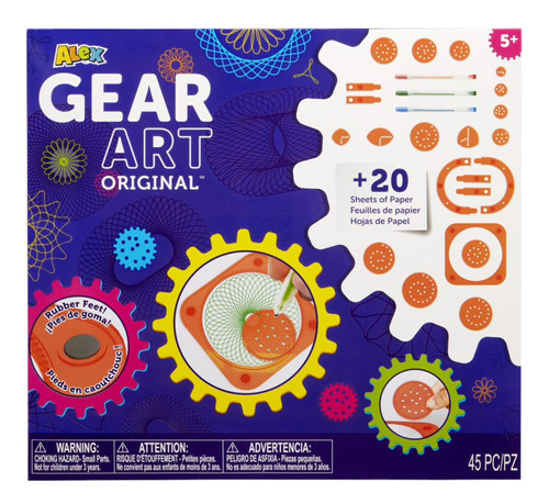 Alex Toys - Gear Art Original - Suministros Para Ninos De 9