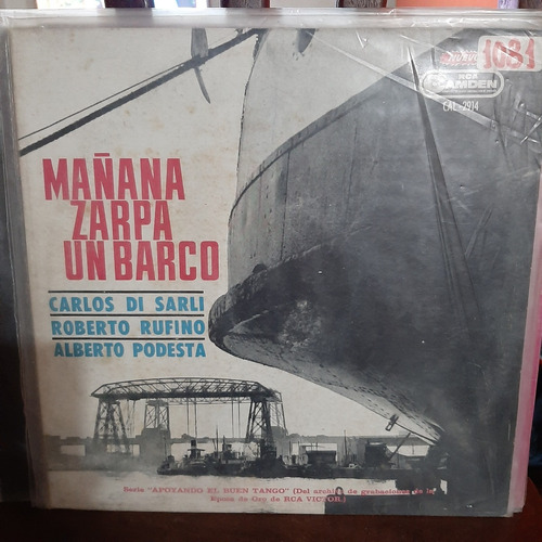 Vinilo Di Sarli Rufino Podesta Mañana Zarpa Un Barco T1