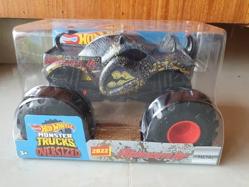 2022 HOT WHEELS MONSTER TRUCKS OVERSIZED - RHINOMITE - 1:24