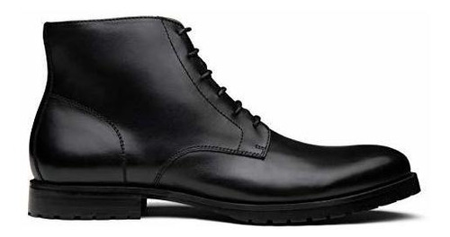 Dunross & Sons: Bota De Vestir De Cuero Informal Con Cordone