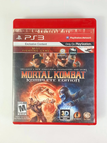 Mortal Kombat Ps3 Lenny Star Games