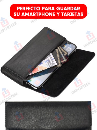 //funda Estuche Protector Celular Clip Cinturon Universal 6.