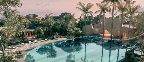 Studio Con Terraza En Venta En Comunidad Aflora, Aldea Zama Tulum.