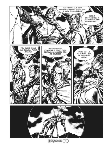 Dragonero - Volume 11: A rainha dos Algentes, de Enoch, Lucca. Dragonero (11), vol. 11. Editorial Edições Mythos Eireli,Sergio Bonelli Editore, capa mole em português, 2021