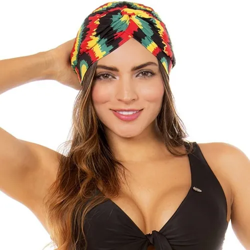 Turbante Praie Ref: Tb004a Cortes Rasta Gorro De Baño