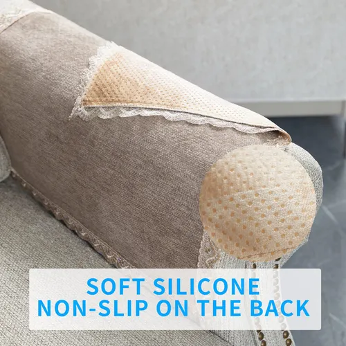 Minjiatex Fundas De Brazo De Sofa, Fundas De Encaje Antidesl