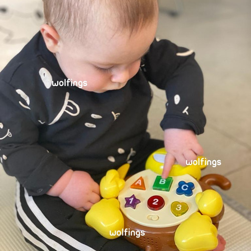 Imagen 3 de 10 de Centro Actividades Bebe Juguete Didactico Juego Luz Sonido