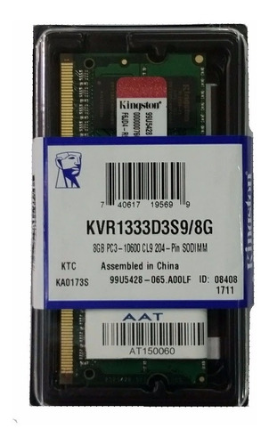 Memoria 8 Gb Ddr3 Pc 1333 (10600) P/ Notebook M83