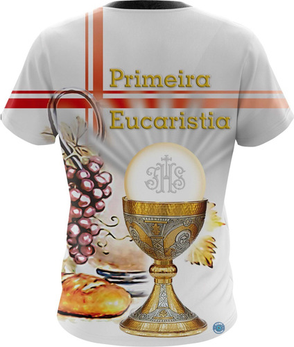 Camisa Eucarestia Ministros Da Fé Religião Paz Sagrado