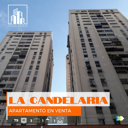 Venta Apartamento 79m2  3hab/1b/1p La Candelaria
