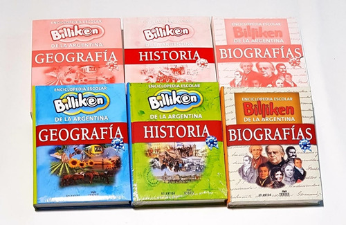 Enciclopedia Argentina Geografía Historia Biografía 3 Libros