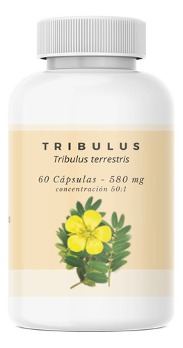 Tribulus- Frasco 60 Cápsulas - Incrementa Testosterona