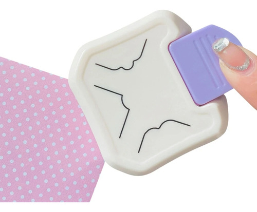 3 In 1 Fancy Corner Cutter Round Corner (blue)