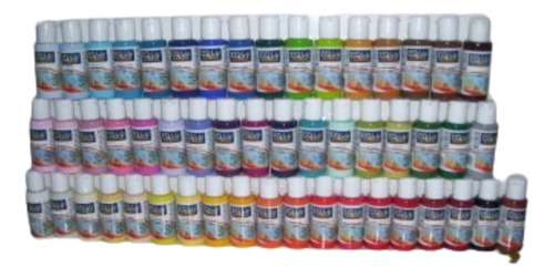 Set 10 Pintura Acrilicas X 50cc Eq Arte-100% Acrilico Linier