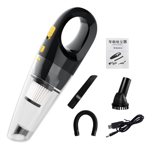 Aspiradora W Vacuum Cleaner De 120 W Para Coche, 4 Metros, I