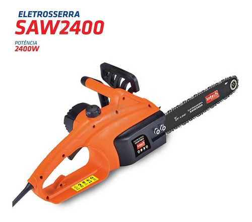 Serra Elétrica Eletrosserra Saw2400w 220v Intech