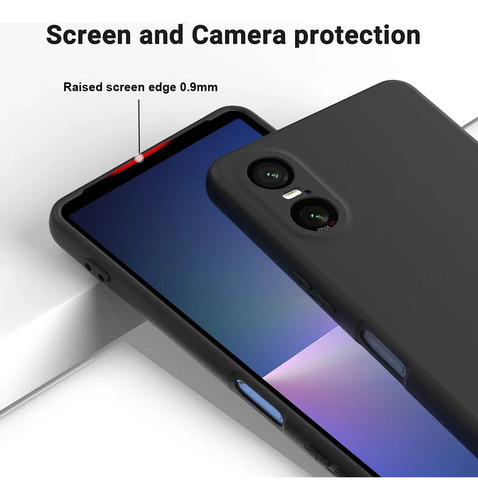 Funda Completa De Silicona Líquida Para Xperia 10 Vi - Business