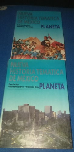 Nueva Historia Tematica De Mexico Planeta Tomo 2 Y 3