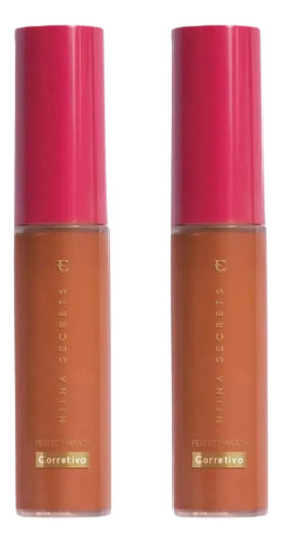 2 Corretivos Perfect Match Cor 85 Niina Secrets Eudora 10ml