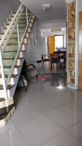 Sobrado À Venda No Bela Vista Em Osasco Com 3 Suítes, 181 M² E 4 Vagas Cobertas. - So0187