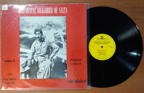 Leda Valladares Documental Folklorico De Salta Vol Iv Lp