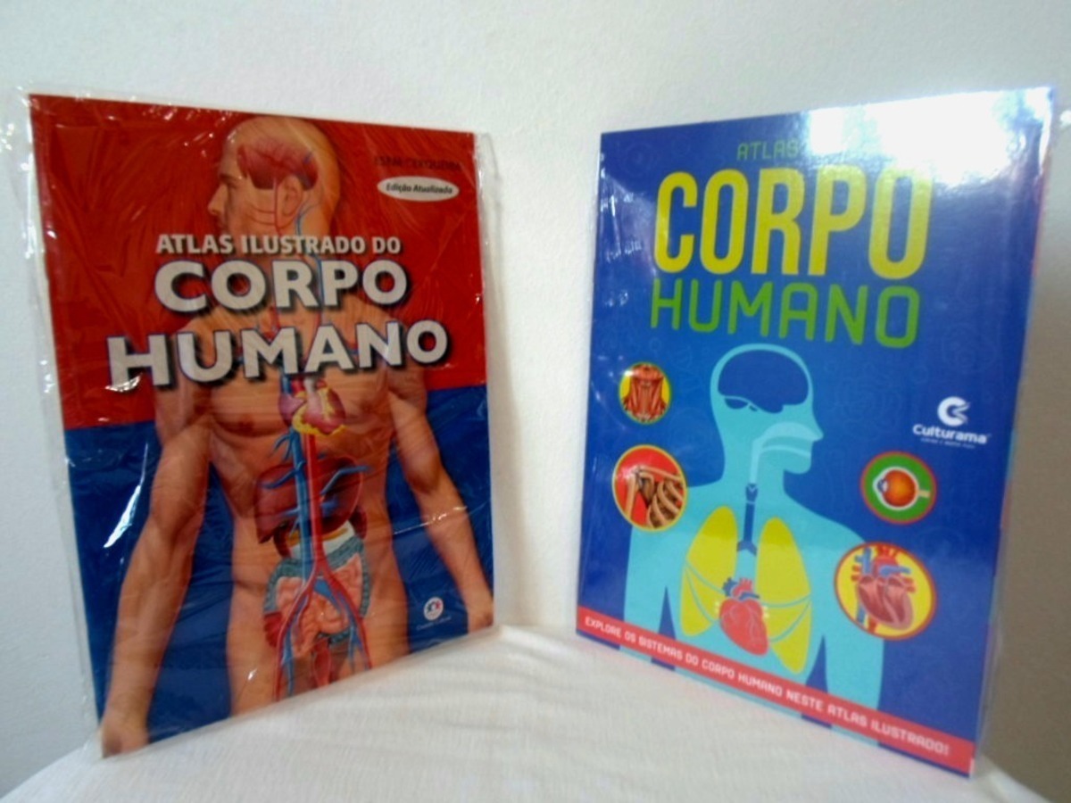 Atlas Do Corpo Humano Atlas Ilustrado Do Corpo Humano Mercadolivre