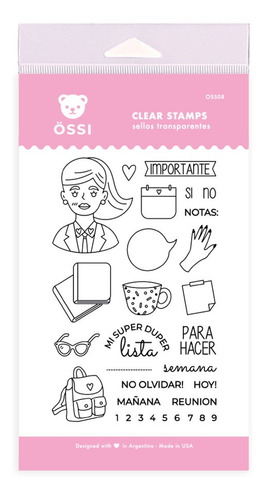 Set 31 Sellos Working Girl Ossi