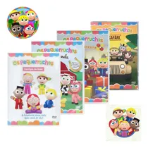 Comprar Dvds Infantil Pequerruchos 4 Dvds Na Case - Envio Já