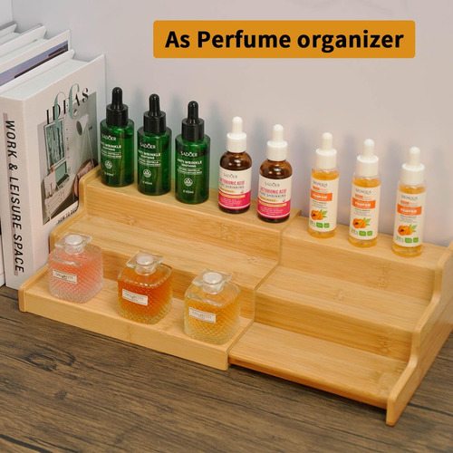 Jindowin Spice Rack Organizer Para Gabinete, Organización De