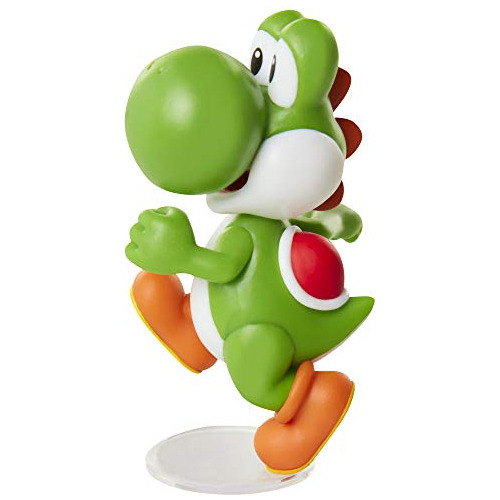 Figura De Acción De Yoshi Corriendo De 2.5 Pulgadas