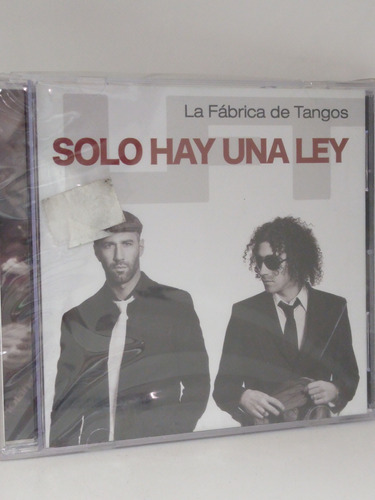 La Fábrica De Tangos Sólo Hay Una Ley Cd Nuevo