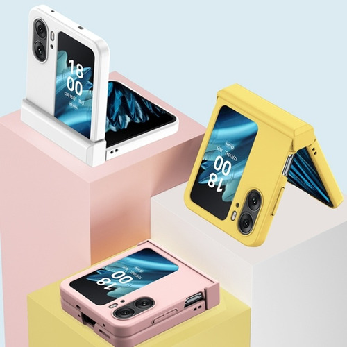 Funda Skin Feel Con Bisagra Para Oppo Find N2 Flip