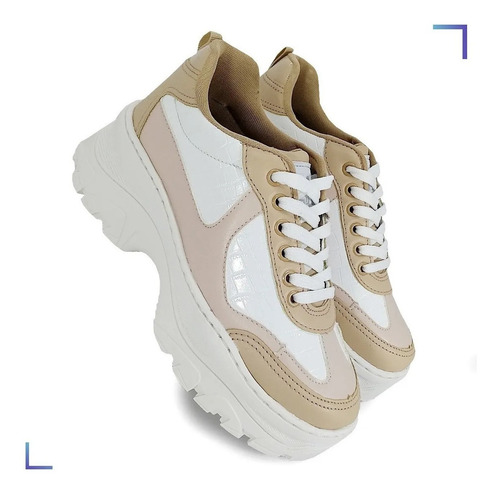 Imagen 2 de 9 de Zapatillas Enzo Astoria Livianas Plataforma Urbanas Moda