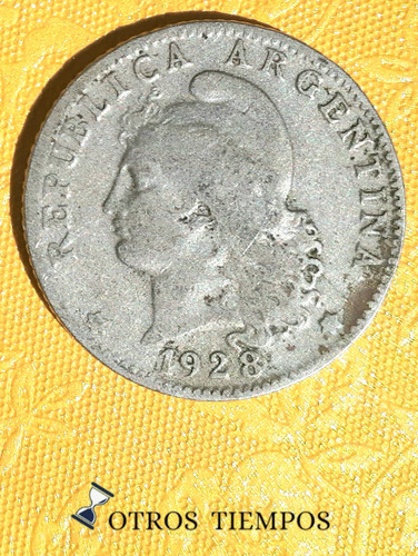 Moneda Argentina 20 Centavos 1928