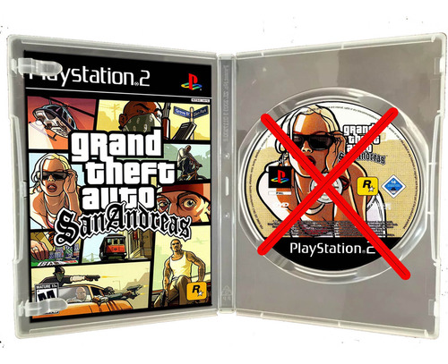 Gta Grand Theft Auto: San Andreas Estuche Y Manual Premium