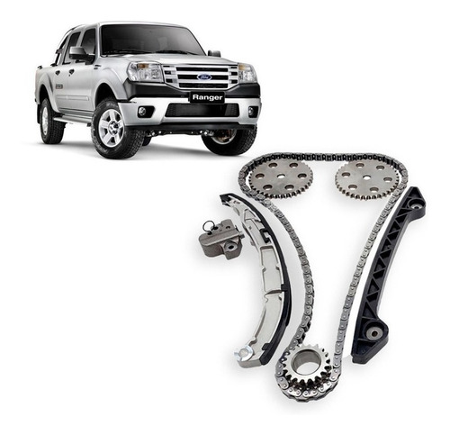 Kit Distribucion Para Ford Ranger 2.3 L3ve 2001 2012 7 Pieza