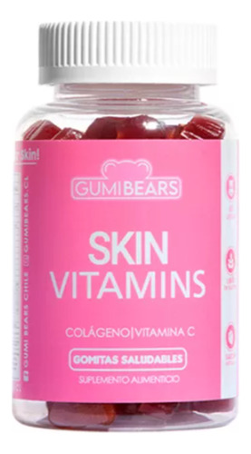 Gumi Bears Skin 1 Mes - Vitaminas Para La Piel