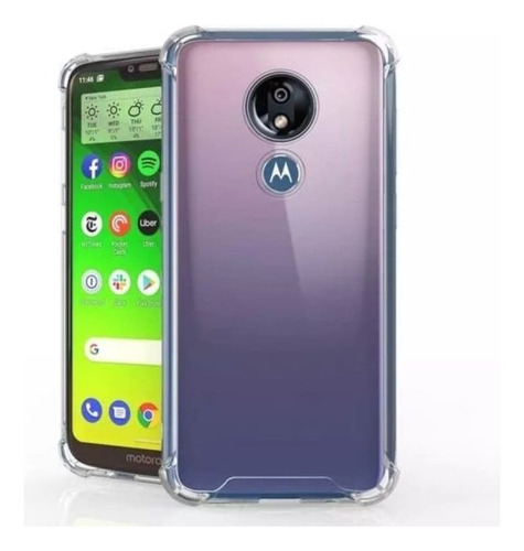 Funda Tpu Transparente Para Motorola Moto G7 G7 Plus