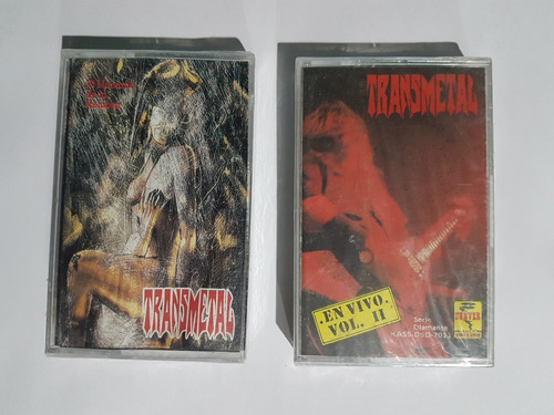 Transmetal 2 Cassettes Originales Rock Nacional 