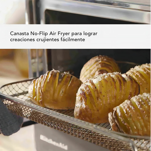 Forno de mesa elétrico KitchenAid KCO124 21L preto fosco 127V