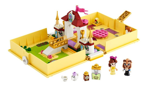 Bloques para armar Lego Disney Belle's storybook adventures 111 piezas  en  caja